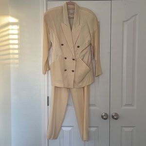 Vintage Silk Pantsuit